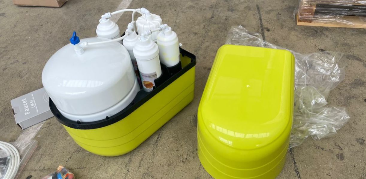 Wasserbank Minion 5 stufige Umkehrosmoseanlage in Grün!