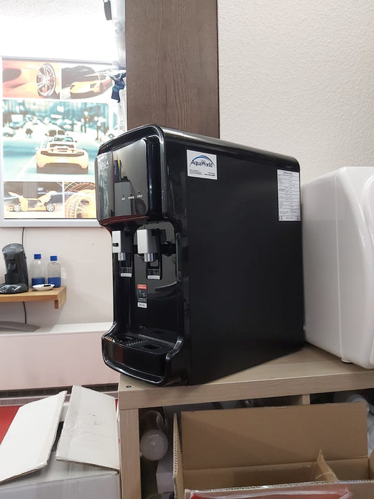 Aquasebil Auftisch 4 Stufensystem Heiß-Kaltwasserfunktion mit Festwasseranschluss