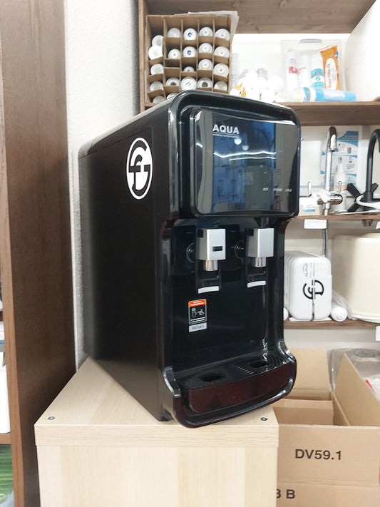 Aquasebil Auftisch 4 Stufensystem Heiß-Kaltwasserfunktion mit Festwasseranschluss