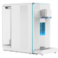 Auftisch-Umkehrosmoseanlage mit Wasserstoff-Ionisator und Heißwasserfunktion ohne Festwasseranschluss